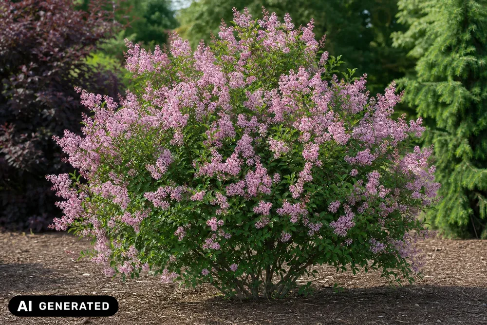 Herbstflieder 'Superba' – Syringa microphylla 'Superba', Bild 2