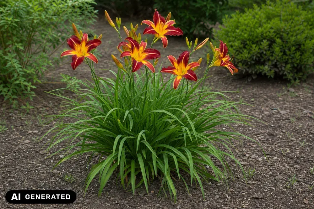 Garten-Taglilie 'Frans Hals' – Hemerocallis × cultorum 'Frans Hals'