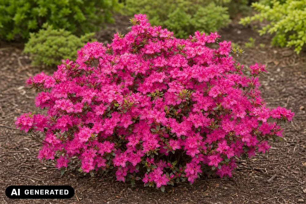 Japanische Azalee 'Girard's Fuchsia' – Rhododendron obtusum 'Girard's Fuchsia'