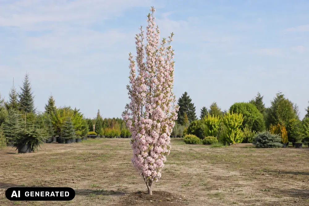 Japanische Säulenkirsche 'Amanogawa' – Prunus serrulata 'Amanogawa', Bild 2