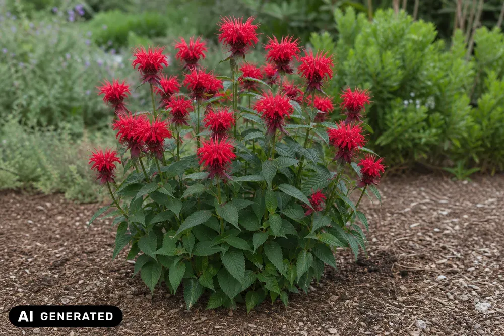Indianernessel 'Cambridge Scarlet' – Monarda fistulosa 'Cambridge Scarlet'