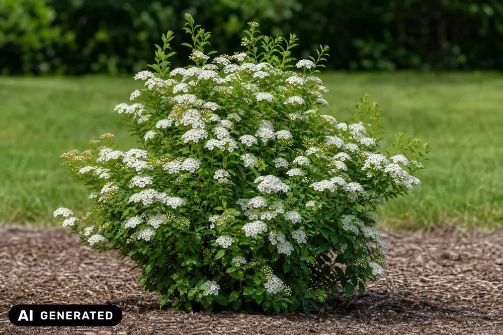 Japanische Spiere 'Albiflora' – Spiraea japonica 'Albiflora'