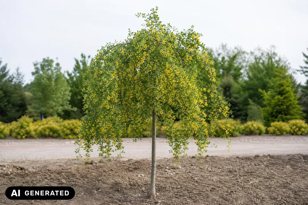Hängender Erbsenstrauch 'Pendula' – Caragana arborescens 'Pendula'