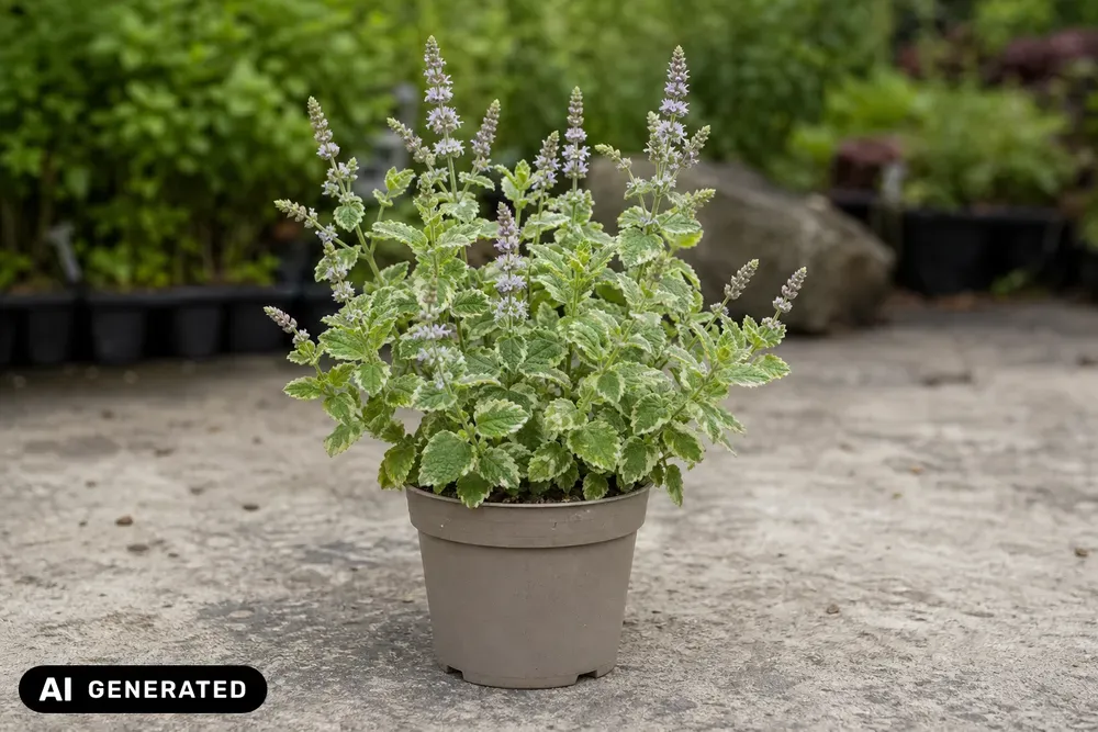 Ananasminze – Mentha suaveolens 'Variegata'