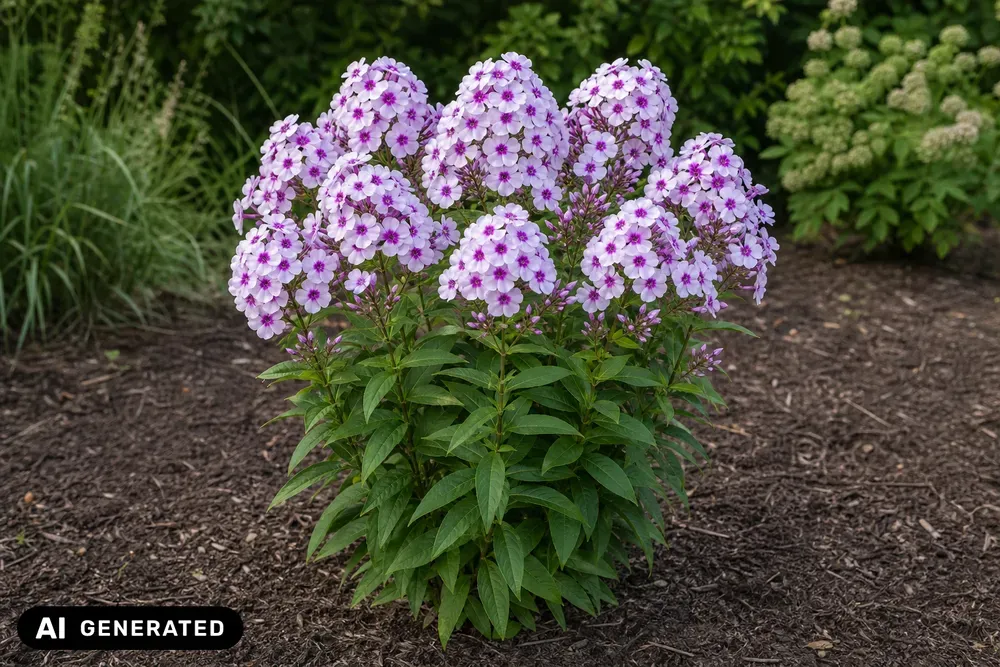 Hoher Stauden-Phlox 'Flame Purple Eye' – Phlox paniculata 'Flame Purple Eye'