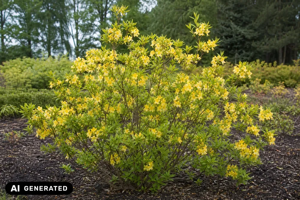 Pontische Azalee 'Corneille' – Rhododendron luteum 'Corneille'