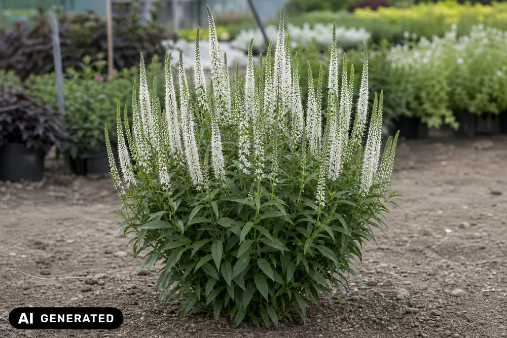 Langblättriger Ehrenpreis, weiß – Veronica longifolia