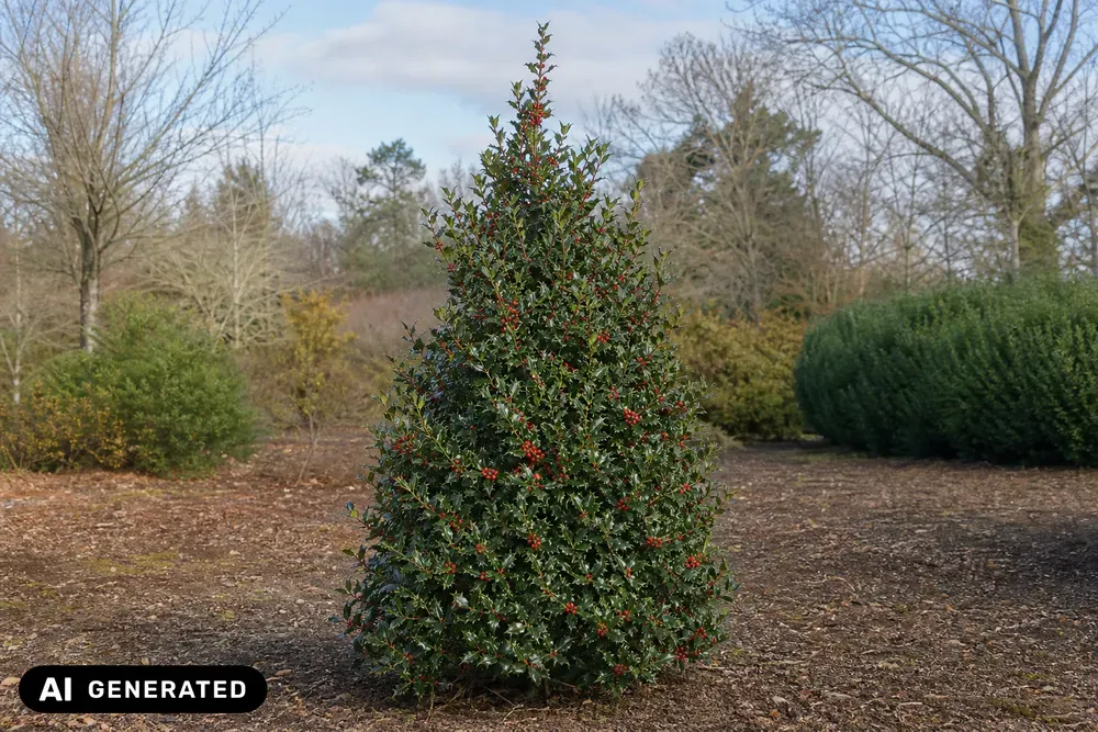Dragon-Lady-Stechpalme – Ilex × aquipernyi 'Dragon Lady'
