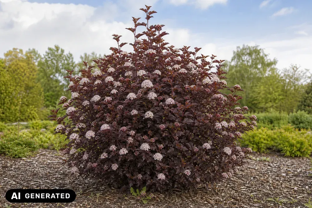 Rotlaubige Blasenspiere 'Lady in Red' – Physocarpus opulifolius 'Lady in Red'