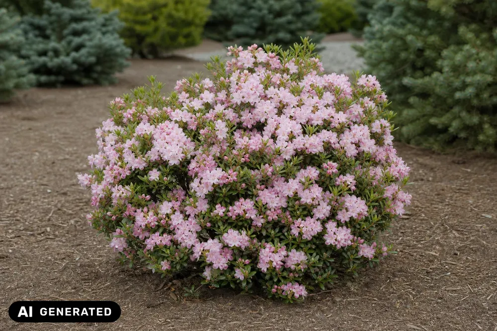 Rhododendron 'Bloombux' – Rhododendron micranthum 'Bloombux', Bild 2