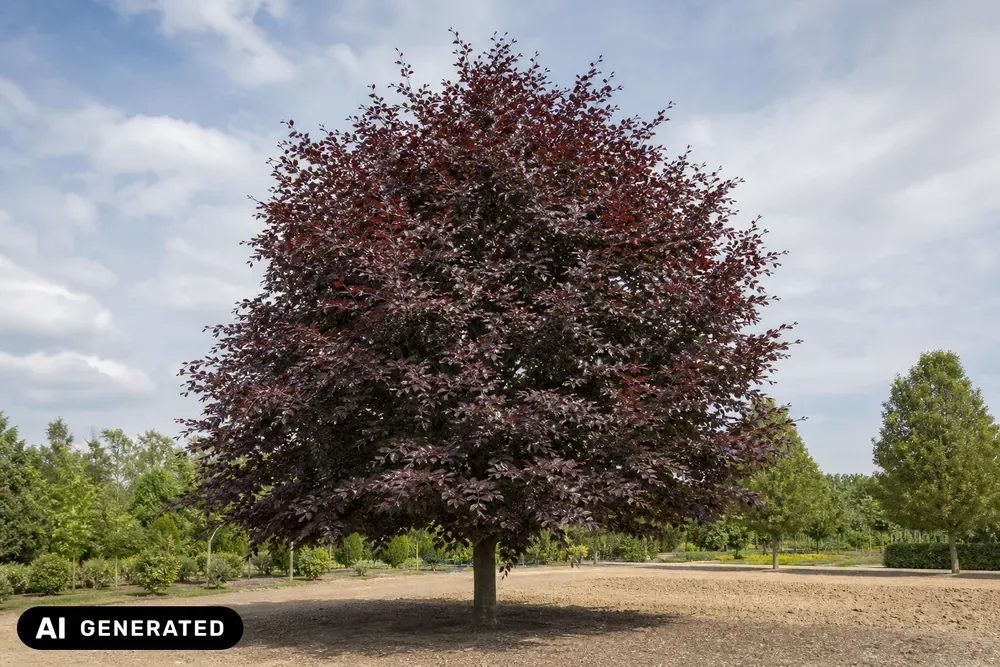 Blutbuche 'Purpurea' – Fagus sylvatica 'Purpurea', Bild 2