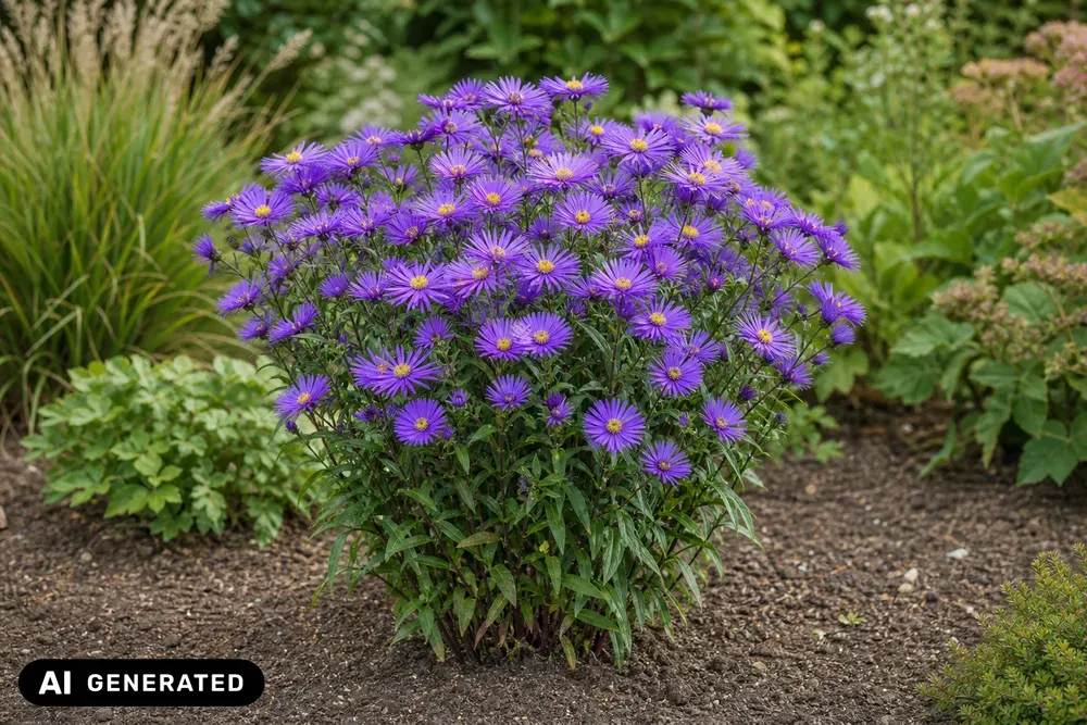 Berg-Aster 'Veilchenkönigin' – Aster amellus 'Veilchenkönigin'