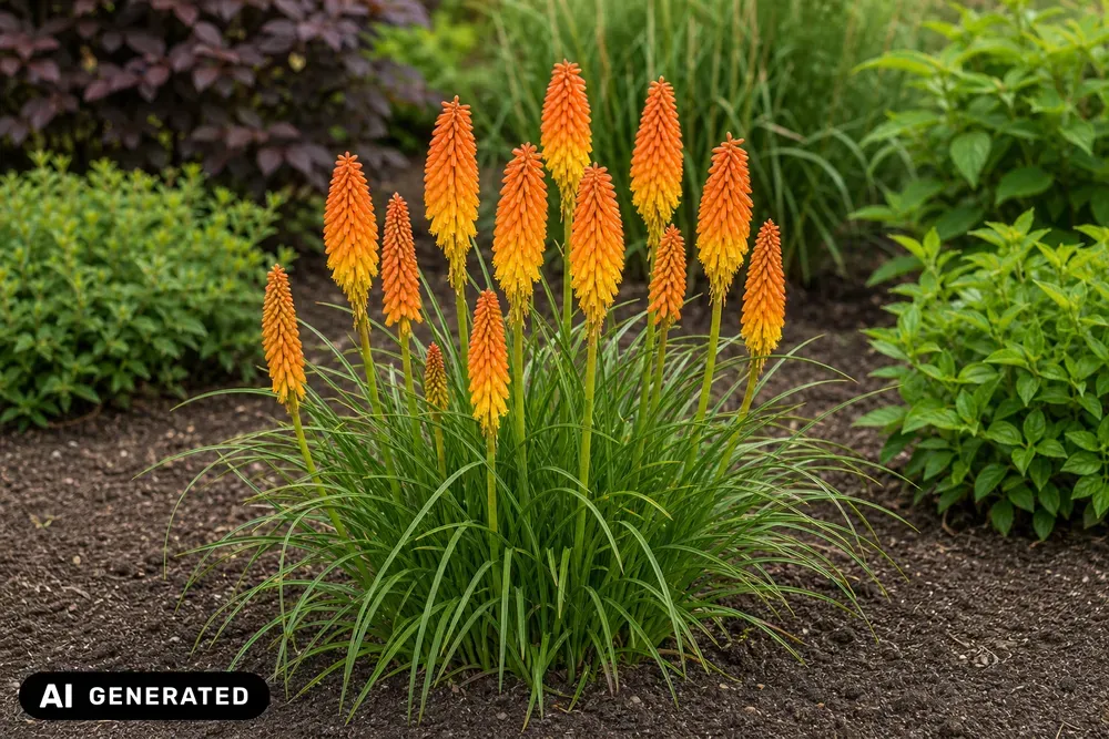 Fackellilie 'Mango Popsicle' – Kniphofia 'Mango Popsicle'