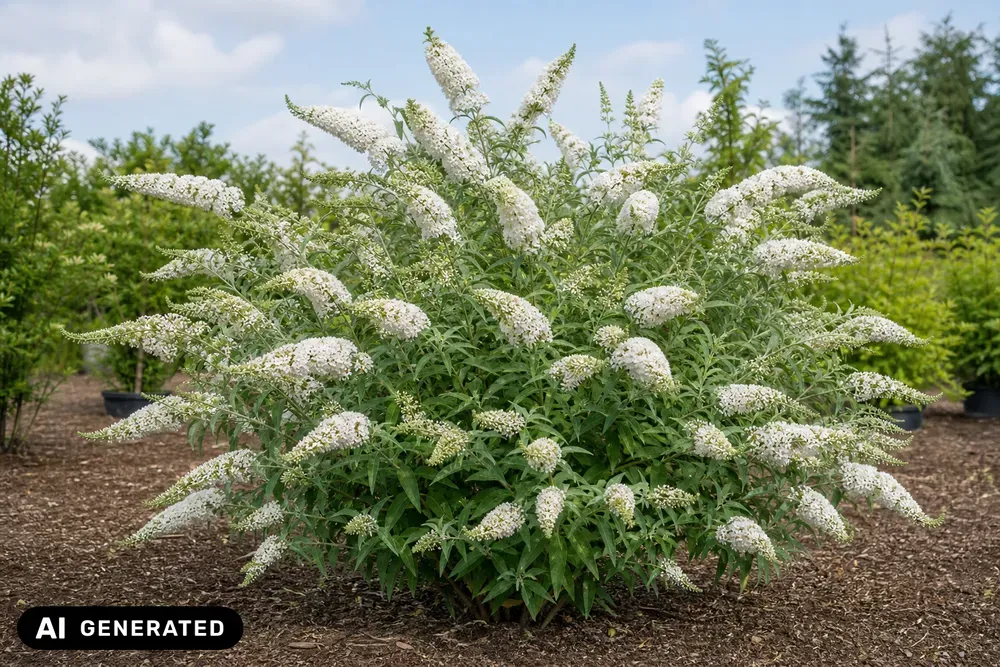 Sommerflieder 'White Swan' – Buddleja davidii 'White Swan'