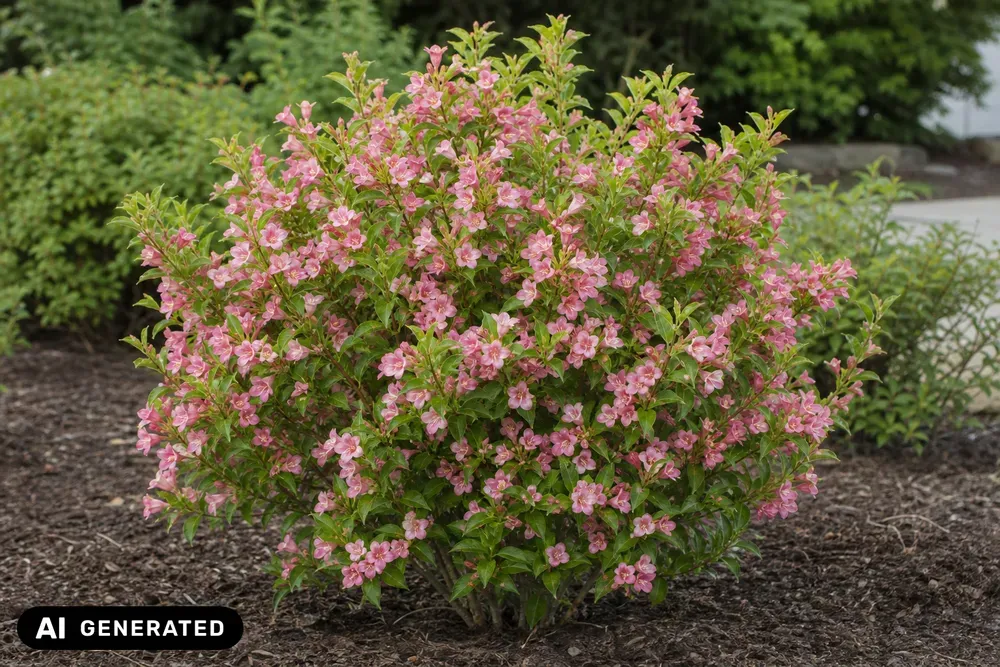 Weigelie 'All Summer Peach' – Weigela florida 'All Summer Peach'