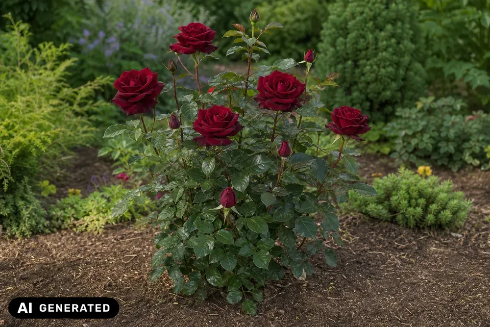 Edelrose 'Roy Black' – Rosa 'Roy Black'
