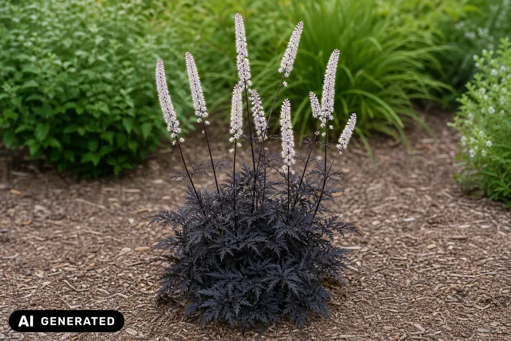 Silberkerze 'Black Negligée' – Actaea simplex 'Black Negligée'