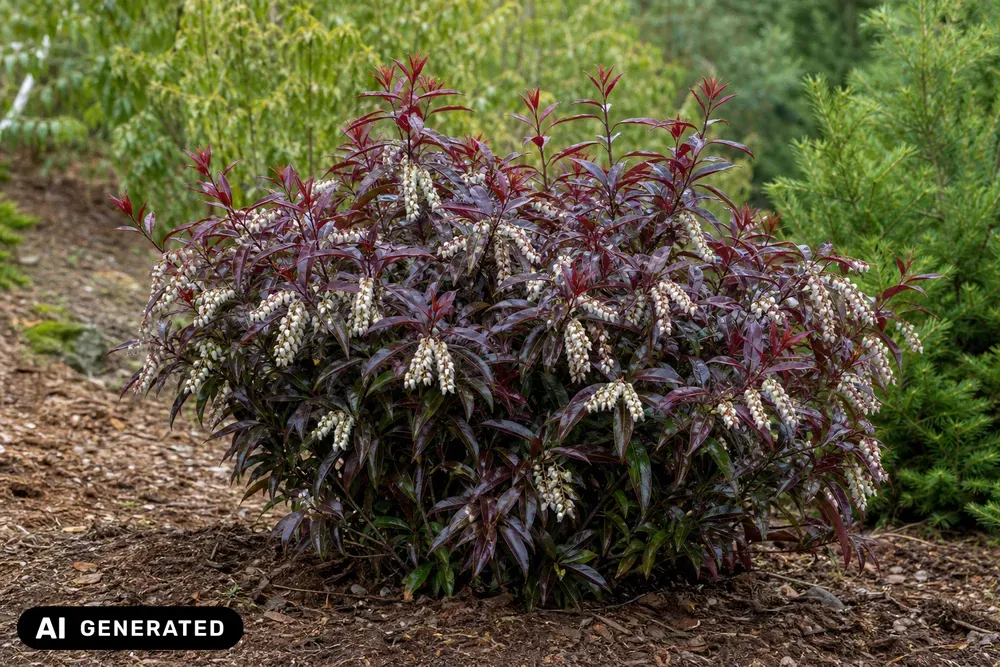 Japanische Traubenheide 'Royal Ruby' – Leucothoe keiskei 'Royal Ruby'