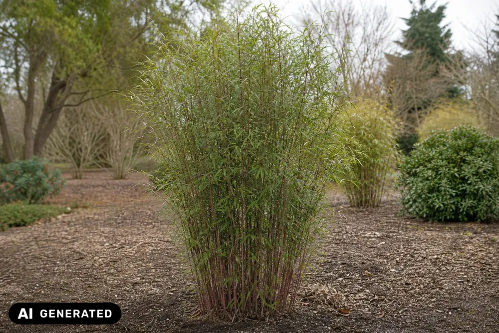 Schirmbambus 'Red Zebra' – Fargesia 'Red Zebra'