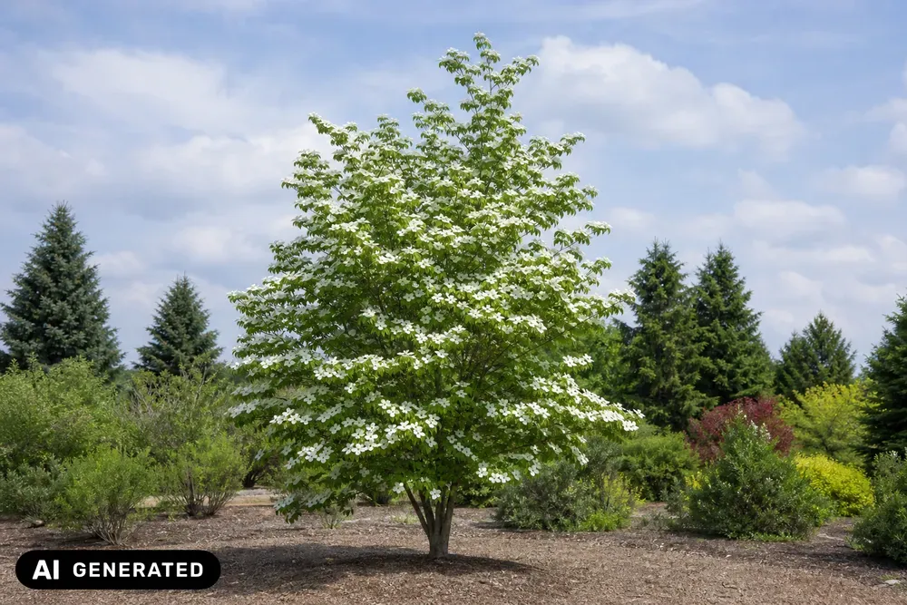 Nuttalls Blumen-Hartriegel 'Ascona' – Cornus nuttallii 'Ascona'