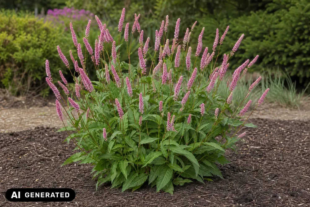 Kerzen-Knöterich 'Pink Elephant' – Persicaria amplexicaulis 'Pink Elephant'