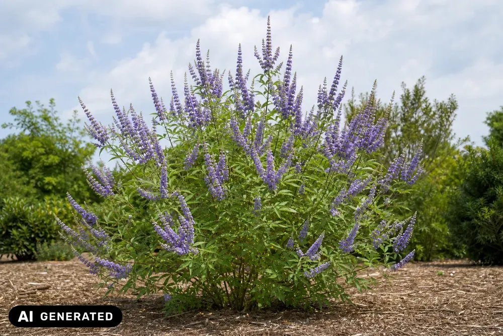 Mönchspfeffer – Vitex agnus-castus, Bild 3