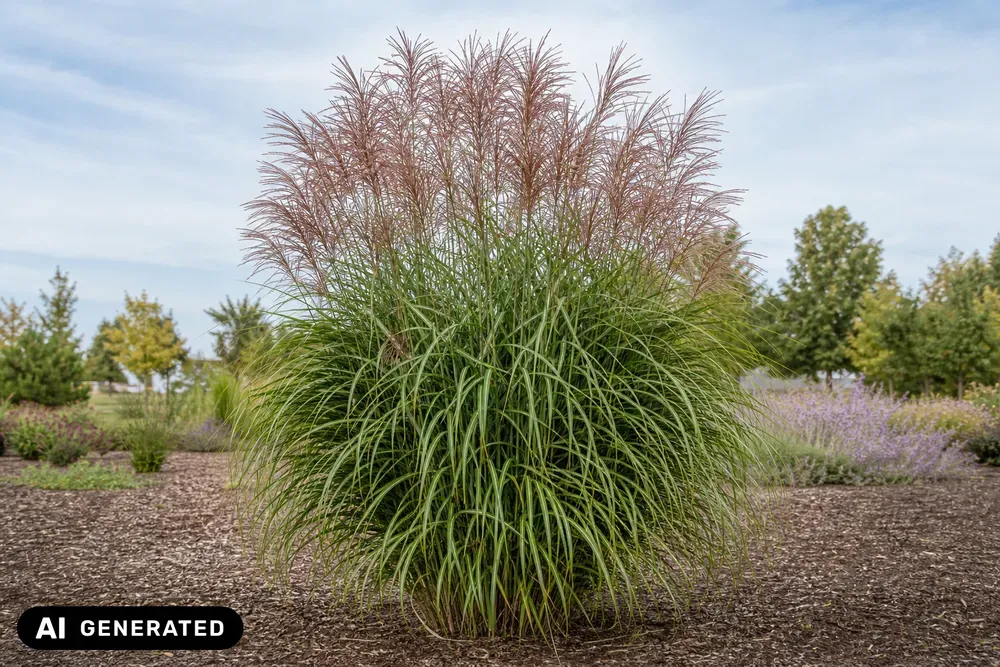 Chinaschilf 'Malepartus' – Miscanthus sinensis 'Malepartus', Bild 3