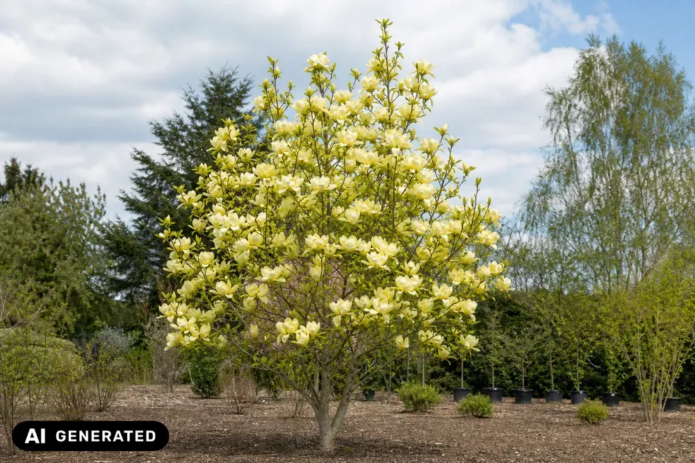 Gelbe Magnolie 'Yellow River' – Magnolia 'Yellow River'