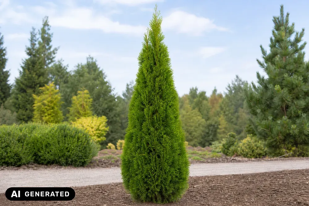 Smaragd-Lebensbaum – Thuja occidentalis 'Smaragd'
