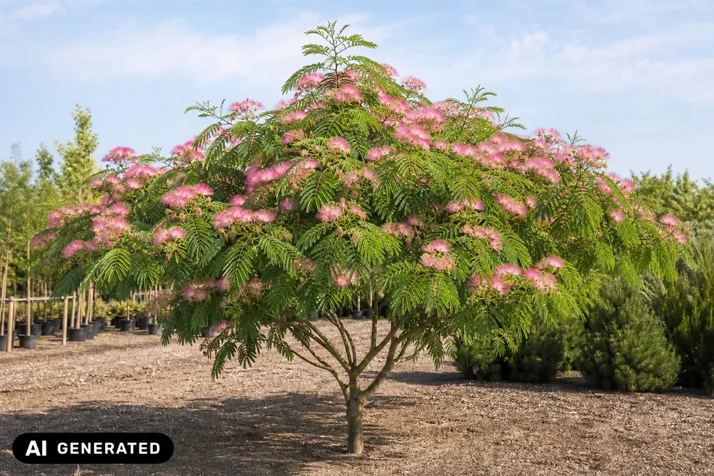 Seidenbaum 'Evey's Pride' – Albizia julibrissin 'Evey's Pride'