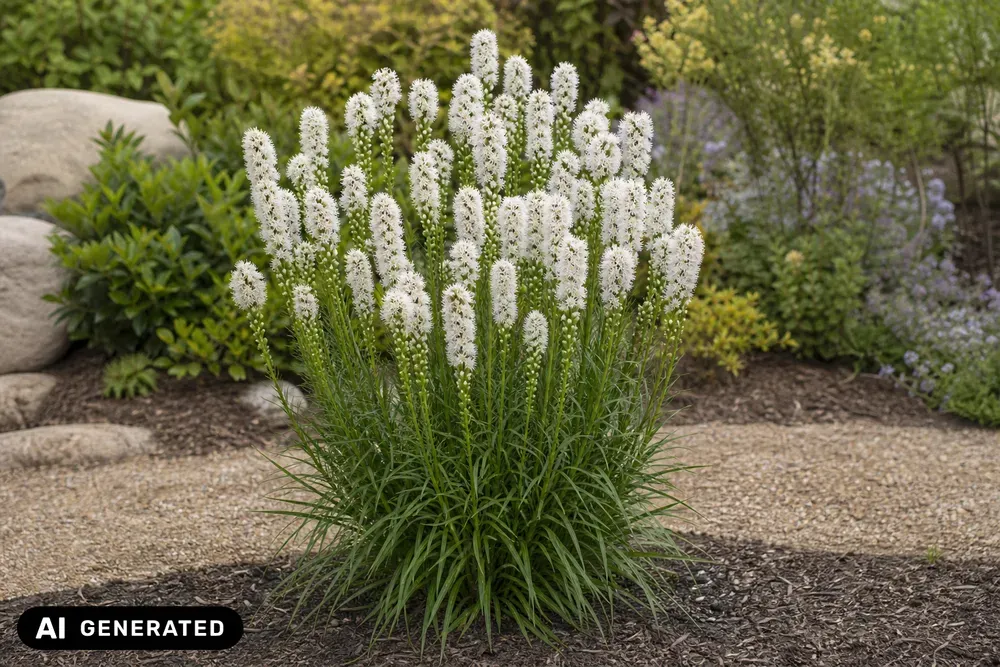 Ährige Prachtscharte 'Alba' – Liatris spicata 'Alba'