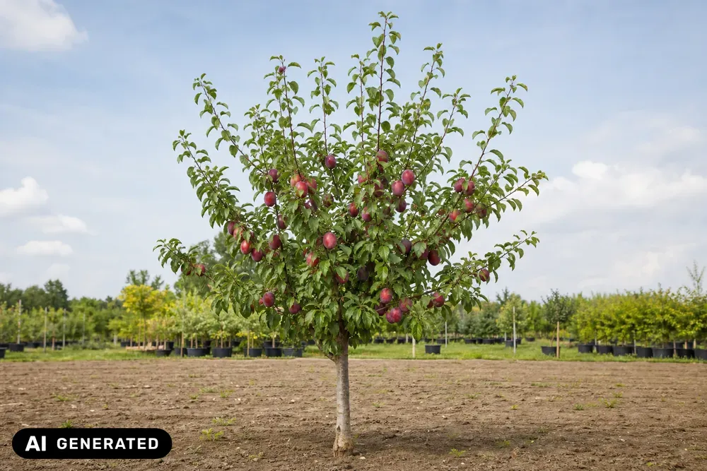 Pflaume 'Königin Viktoria' – Prunus domestica 'Königin Viktoria', Bild 3