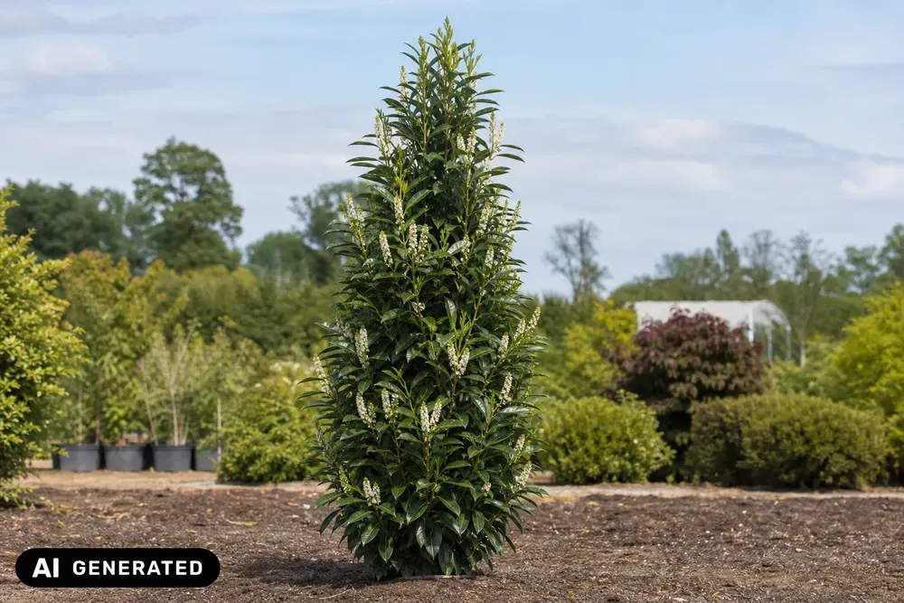 Säulen-Kirschlorbeer 'Obelisk' – Prunus laurocerasus 'Obelisk'