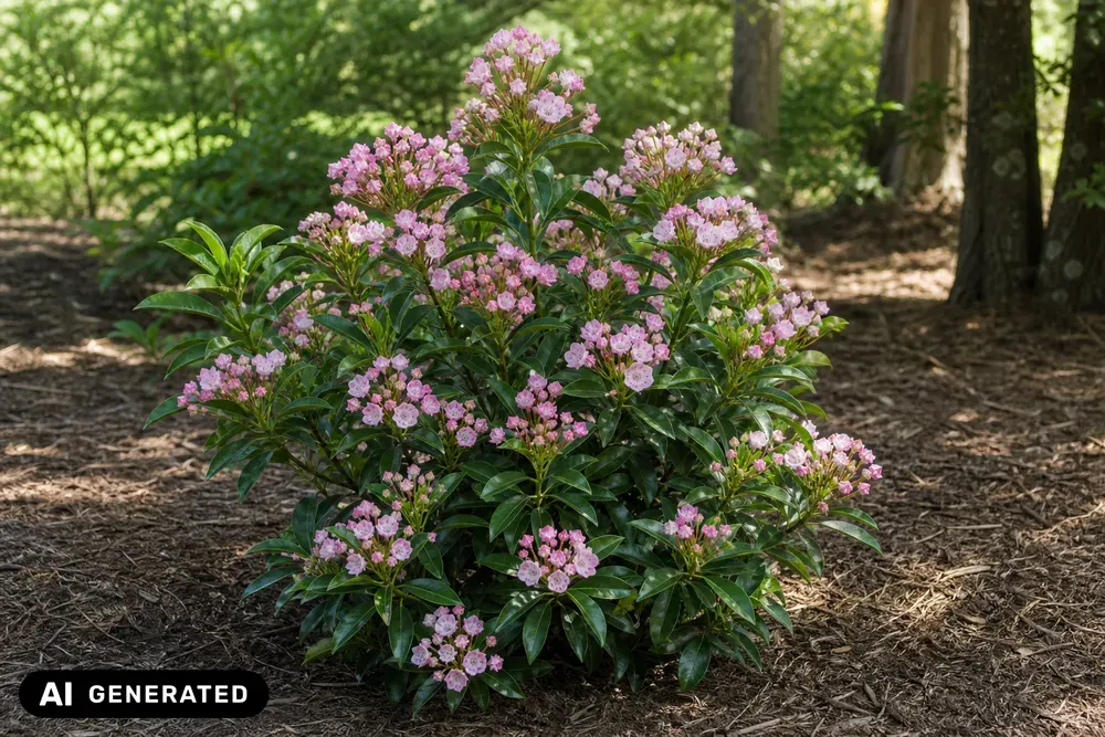 Breitblättrige Lorbeerrose 'Little Linda' – Kalmia latifolia 'Little Linda'
