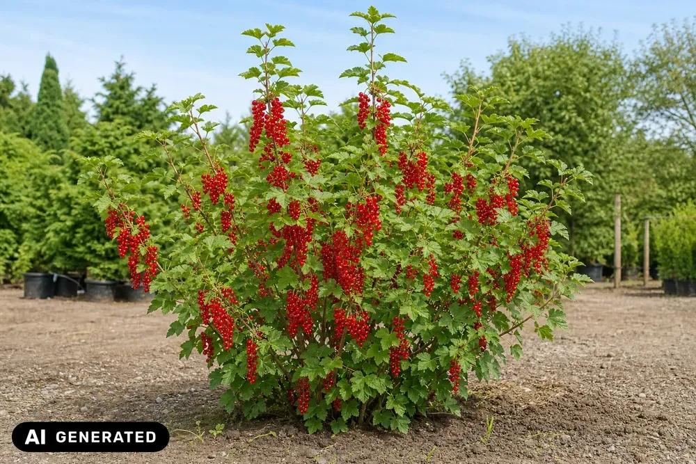 Rote Johannisbeere 'Jonkheer van Tets' – Ribes rubrum 'Jonkheer van Tets', Bild 2