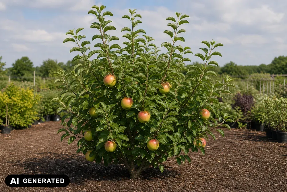 Apfel 'James Grieve Super Compact' – Malus domestica 'James Grieve Super Compact'