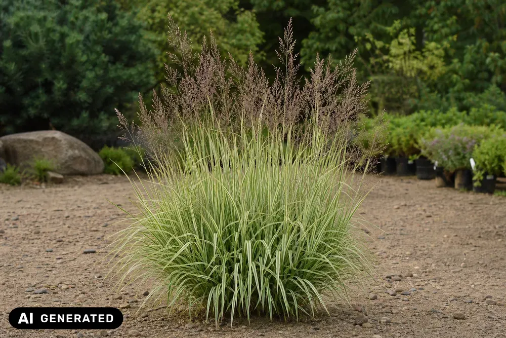 Weißbuntes Pfeifengras 'Variegata' – Molinia caerulea 'Variegata'