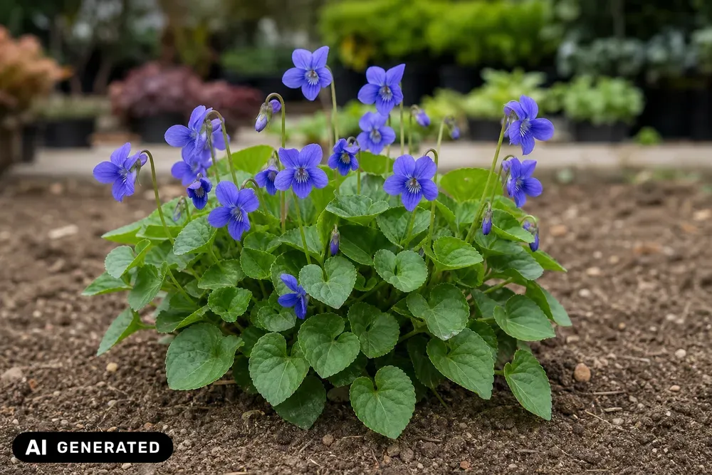 Duft-Veilchen 'Königin Charlotte' – Viola odorata 'Königin Charlotte'
