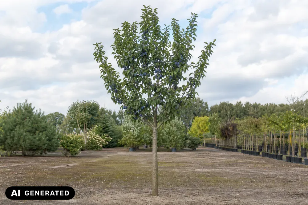 Zwetsche 'Hauszwetsche' – Prunus domestica 'Hauszwetsche', Bild 2
