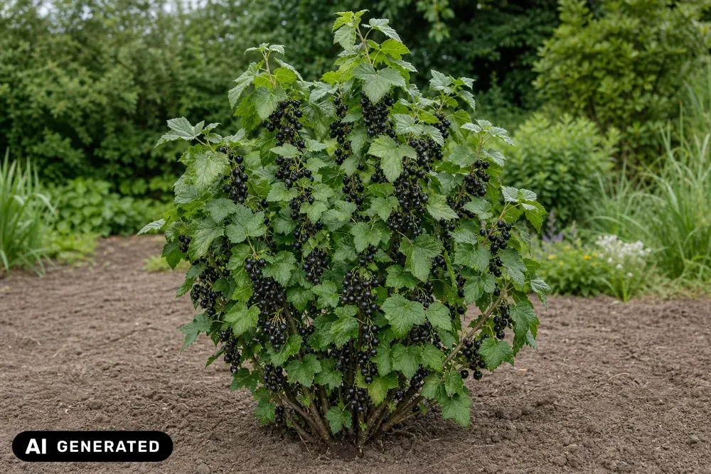 Schwarze Johannisbeere 'Titania' – Ribes nigrum 'Titania'