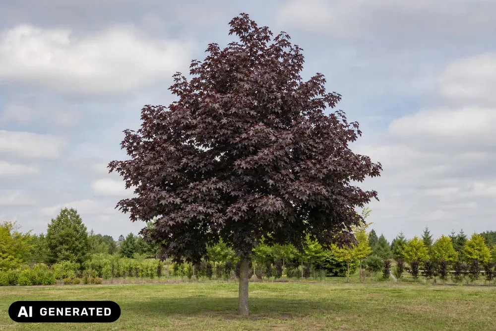 Blut-Spitzahorn 'Crimson King' – Acer platanoides 'Crimson King'