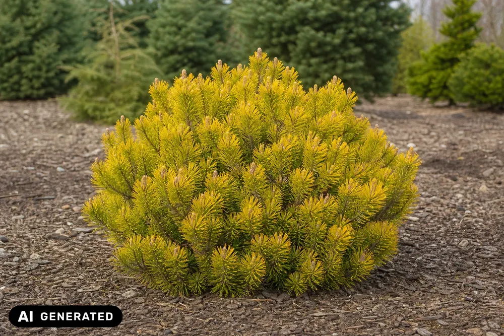 Wintergold-Bergkiefer 'Carsten's Wintergold' – Pinus mugo 'Carsten's Wintergold'