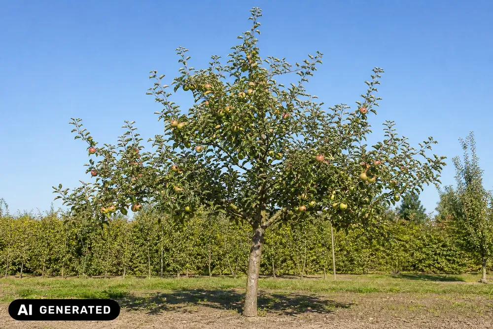 Apfel 'Schöner von Boskoop' – Malus domestica 'Schöner von Boskoop', Bild 2
