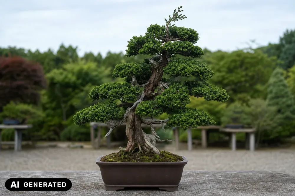 Hinoki-Scheinzypresse 'Gracilis' – Chamaecyparis obtusa 'Gracilis', Bild 2