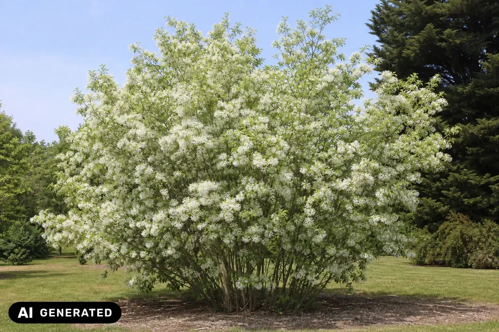 Virginischer Schneeflockenstrauch – Chionanthus virginicus, Bild 4