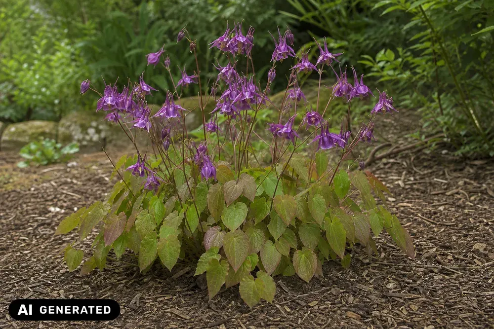 Großblütige Elfenblume 'Lilafee' – Epimedium grandiflorum 'Lilafee'