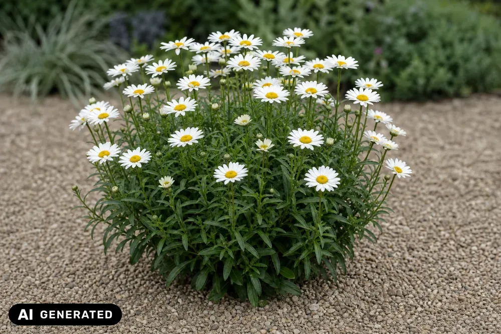 Garten-Margerite 'Dwarf Snow L' – Leucanthemum × superbum 'Dwarf Snow L'