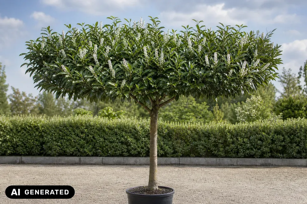 Kirschlorbeer 'Herbergii' – Prunus laurocerasus 'Herbergii', Bild 5