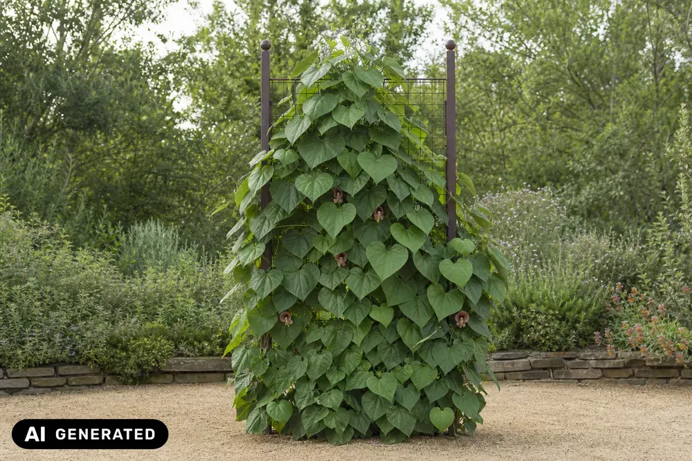 Großblättrige Pfeifenwinde – Aristolochia durior