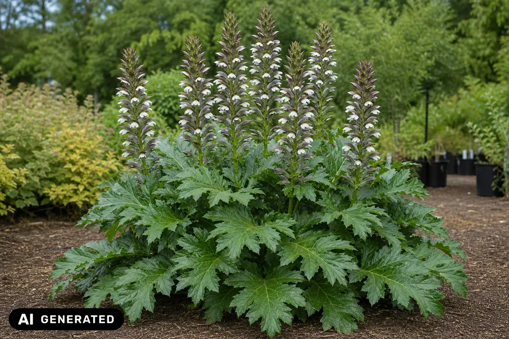 Balkan-Bärenklau 'White Lips' – Acanthus hungaricus 'White Lips'